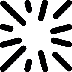 Kawaii Manga Screentone Effect Action Line Icon from Ultimate Bold Set