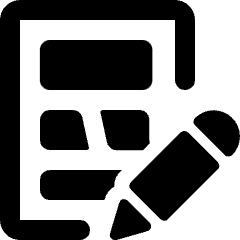 Kawaii Manga Writing Creating Icon from Ultimate Bold Set