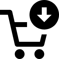 Shopping Cart Download Icon from Nova Line Set
