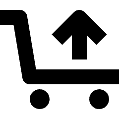 Shopping Cart Eject Icon from Nova Solid Set