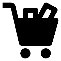 Shopping Cart Filled Icon from Nova Solid Set