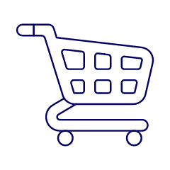 Shopping Cart Illustration from UX Line Set
