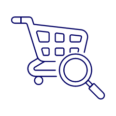 Shopping Cart View Illustration from UX Line Set