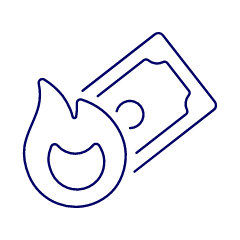 Burning Money 1 Illustration from UX Line Set