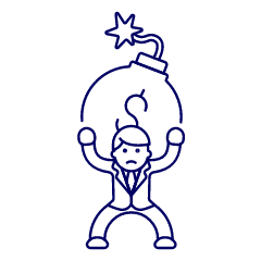 Carry Debt Bomb 1 Illustration from UX Line Set