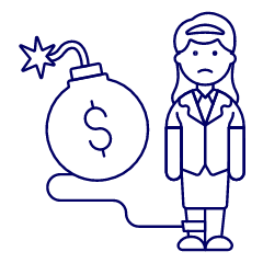 Debt Bomb Chain 4 Illustration from UX Line Set