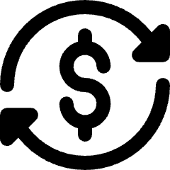 Refund Money Back 1 Icon from Ultimate Bold Set