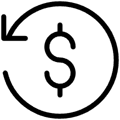 Refund Money Back 2 Icon from Ultimate Light Set