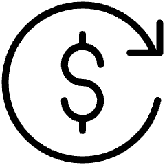 Refund Money Back 3 Icon from Ultimate Light Set