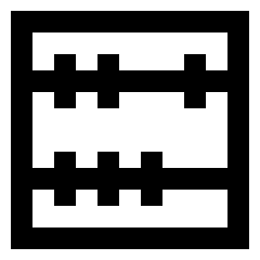 Abacus Horizontal Icon from Sharp Line Set