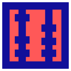 Abacus Vertical Icon from Sharp Pop Set