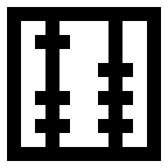 Abacus Vertical Icon from Sharp Line Set