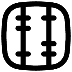 Abacus Vertical Icon from Flex Line Set
