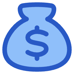 Bag Dollar Icon from Plump Duo Set