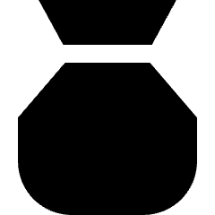 Bag Icon from Sharp Solid Set