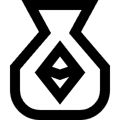 Bag Ethereum Icon from Sharp Line Set