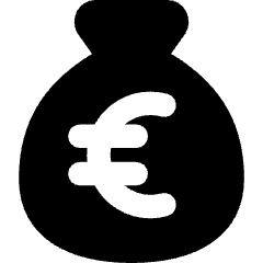 Bag Euro Icon from Core Solid Set