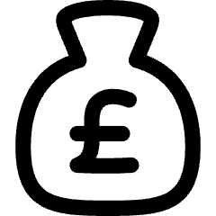 Bag Pound Icon from Flex Line Set