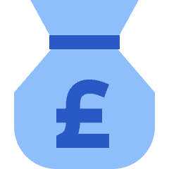 Bag Pound Icon from Sharp Flat Set