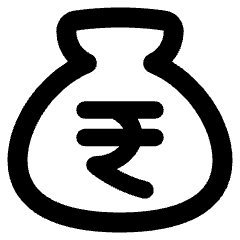 Bag Rupee Icon from Plump Remix Set