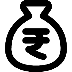 Bag Rupee Icon from Core Remix Set