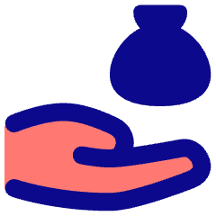 Bag Share Icon from Plump Pop Set