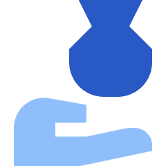 Bag Share Icon from Sharp Flat Set