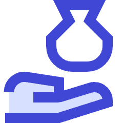 Bag Share Icon from Sharp Duo Set