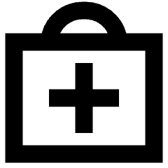 Bag Suitcase Add Plus Icon from Sharp Remix Set