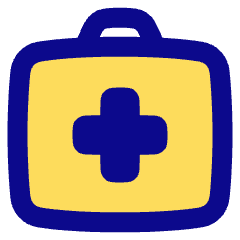 Bag Suitcase Add Plus Icon from Plump Pop Set