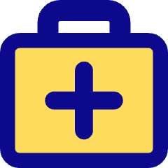 Bag Suitcase Add Plus Icon from Core Pop Set