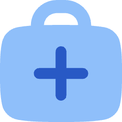 Bag Suitcase Add Plus Icon from Flex Flat Set