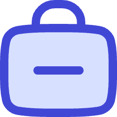 Bag Suitcase Remove Subtract Icon from Flex Duo Set