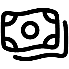 Bill 4 Icon from Plump Line Set