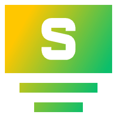 Bill Dollar 1 Icon from Sharp Gradient Set