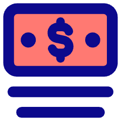 Bill Dollar 1 Icon from Core Pop Set