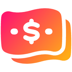 Bill Dollar 4 Icon from Plump Gradient Set