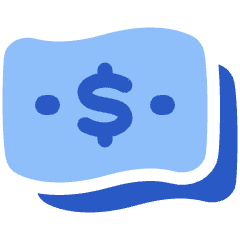 Bill Dollar 4 Icon from Plump Flat Set