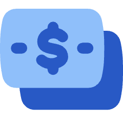 Bill Dollar 4 Icon from Flex Flat Set
