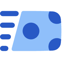 Bill Send Icon from Plump Flat Set