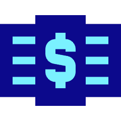 Bill Stack Icon from Sharp Pop Set