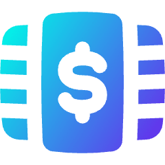 Bill Stack Icon from Flex Gradient Set