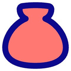Cash Bag Solo Icon from Plump Pop Set