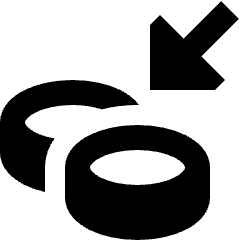 Cash Income Icon from Sharp Remix Set