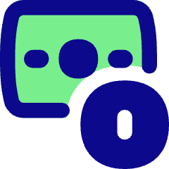 Cash Money Currency Icon from Flex Pop Set