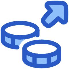 Cash Outgoing Icon from Plump Duo Set