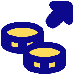 Cash Outgoing Icon from Plump Pop Set