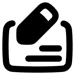 Cashing Check Icon from Plump Remix Set