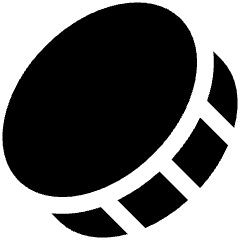 Coin Diagonal Icon from Plump Solid Set