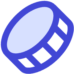 Coin Diagonal Icon from Sharp Duo Set